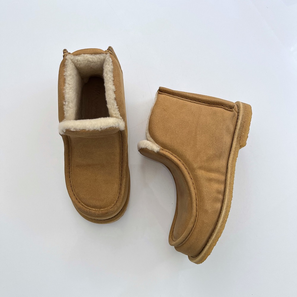 JW Anderson Ankle Boot in Mustava‎ & Beige